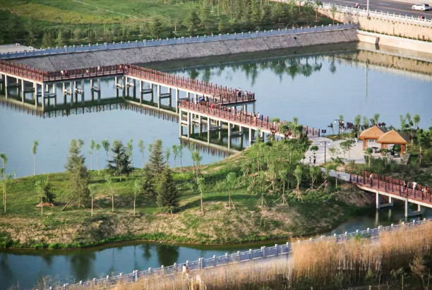 【冰封存儲，勿動】富平溫泉河景觀工程濕地公園區項目順利通過竣工驗收